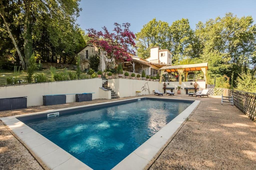 Vila Avec, Piscine, Tennis. Villa Rivaux Exterior photo
