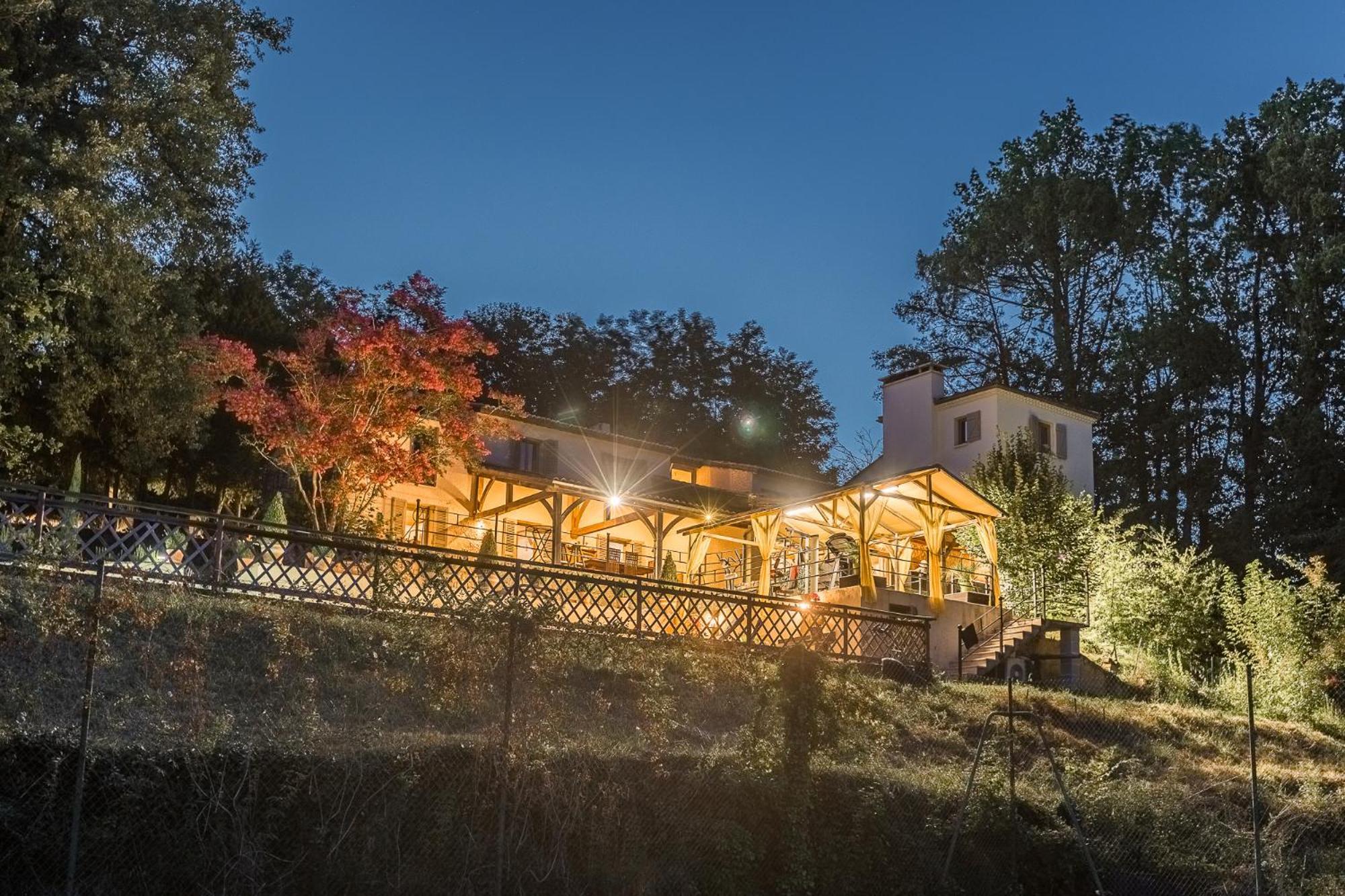 Vila Avec, Piscine, Tennis. Villa Rivaux Exterior photo