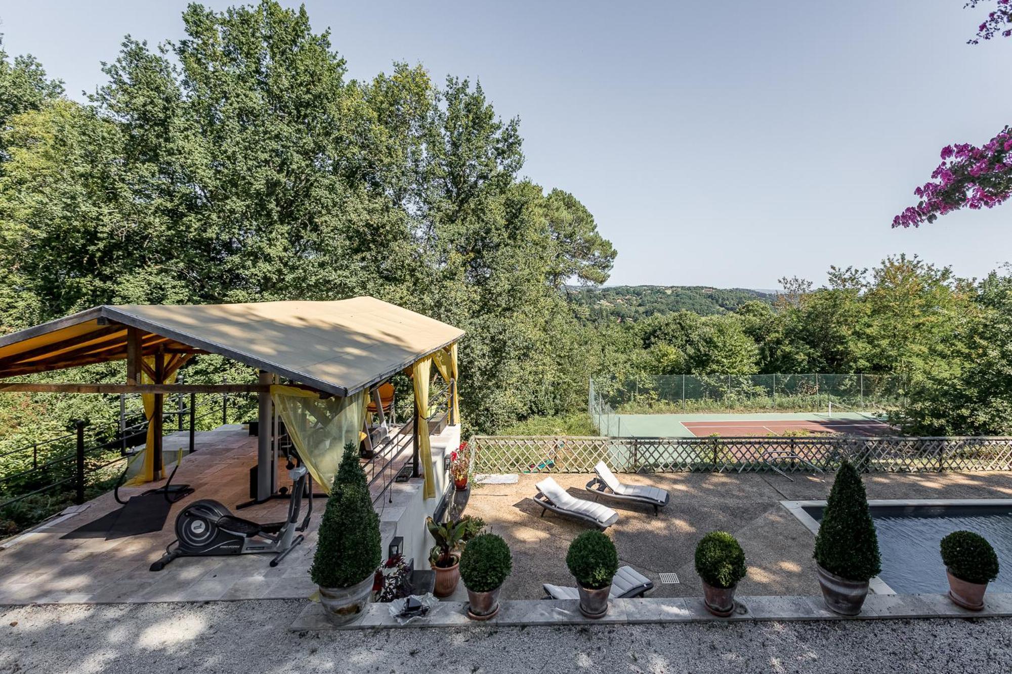 Vila Avec, Piscine, Tennis. Villa Rivaux Exterior photo