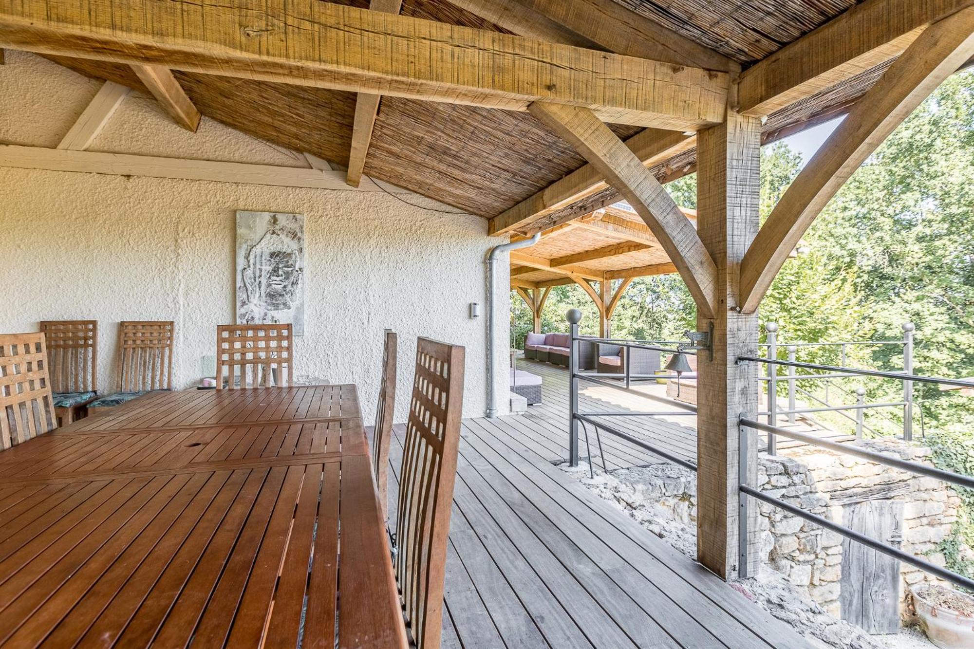 Vila Avec, Piscine, Tennis. Villa Rivaux Exterior photo